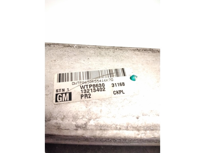 Recambio de intercooler para opel zafira b cosmo referencia OEM IAM 13213402  WTP8630