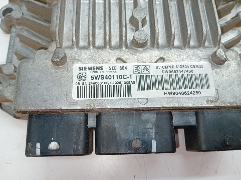 Recambio de centralita motor uce para citroën c3 i (fc_, fn_) 1.4 hdi referencia OEM IAM 5WS40110CT  