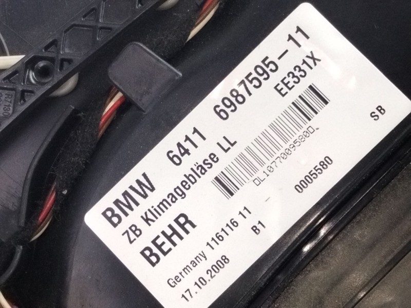 Recambio de motor calefaccion para bmw 7 (f01, f02, f03, f04) 730 d referencia OEM IAM 6411698759511  