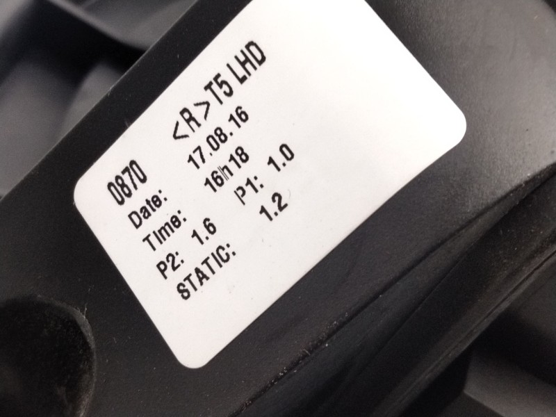 Recambio de motor calefaccion para land rover discovery 5 referencia OEM IAM MF0160709870  