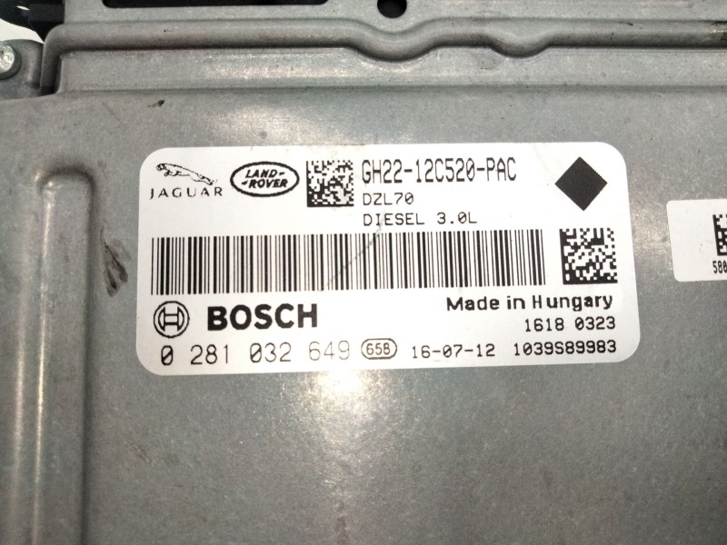 Recambio de centralita motor uce para land rover discovery 5 referencia OEM IAM GH2212C520PAC 0281032649 