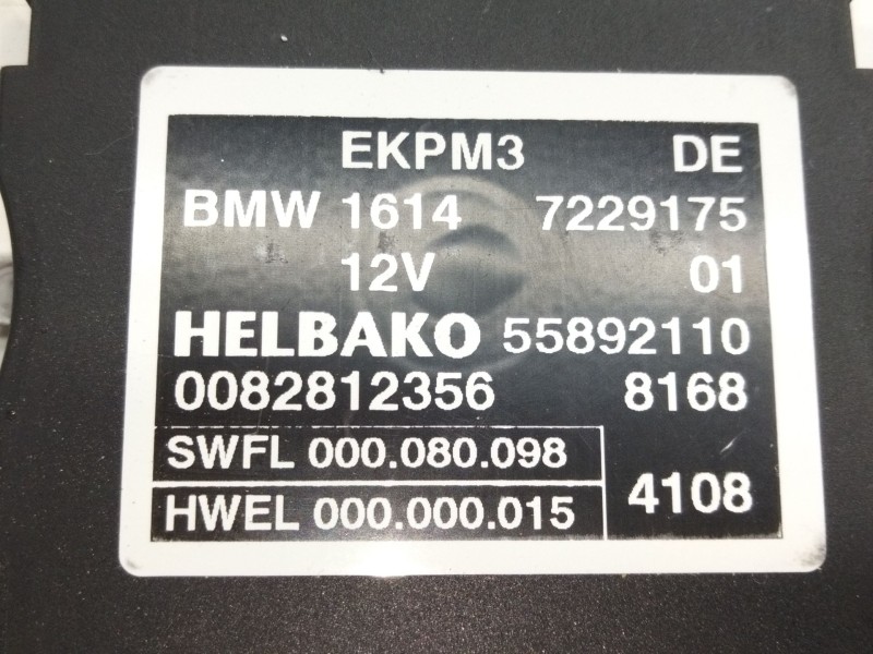 Recambio de modulo bomba combustible para bmw 7 (f01, f02, f03, f04) 730 d referencia OEM IAM 16147229175  