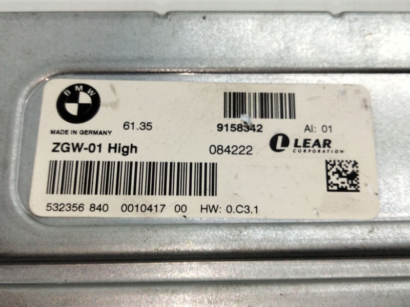 Recambio de modulo electronico para bmw 7 (f01, f02, f03, f04) 730 d referencia OEM IAM 9158342  