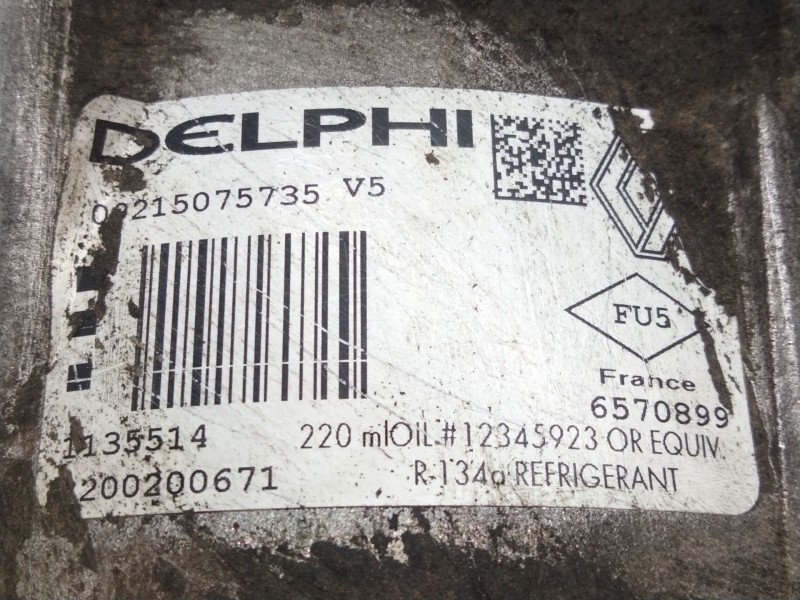 Recambio de compresor aire acondicionado para opel movano a autobús (x70) 2.5 dti (jd) referencia OEM IAM 6570899  