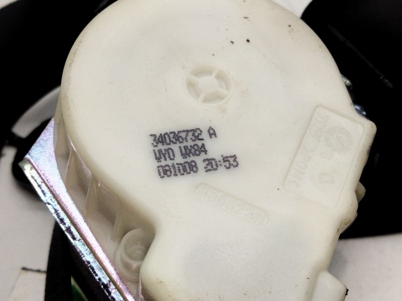 Recambio de cinturon seguridad trasero central para bmw 7 (f01, f02, f03, f04) 730 d referencia OEM IAM   