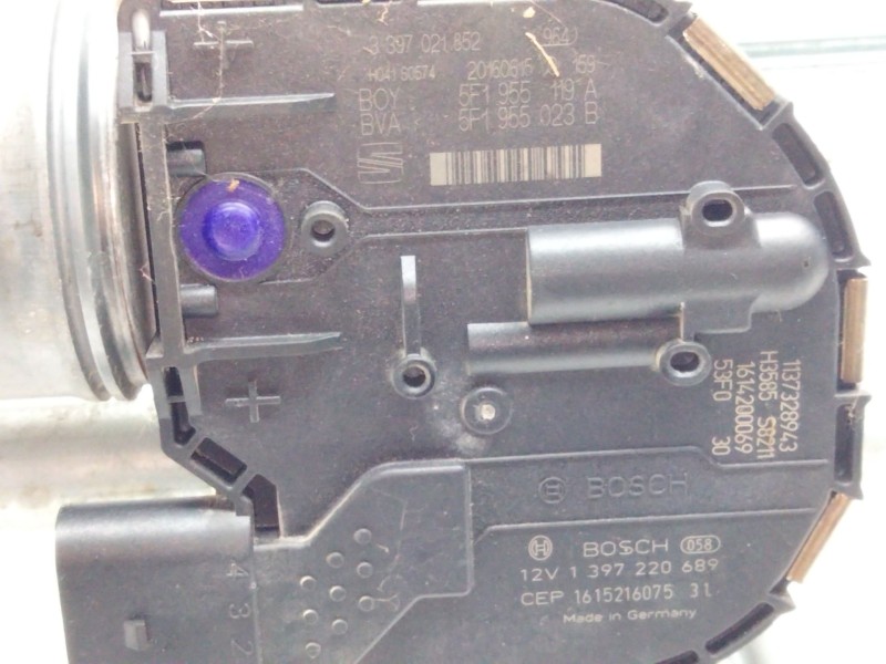 Recambio de motor limpia delantero para seat leon st (5f8) reference connect referencia OEM IAM 5F1955023B  