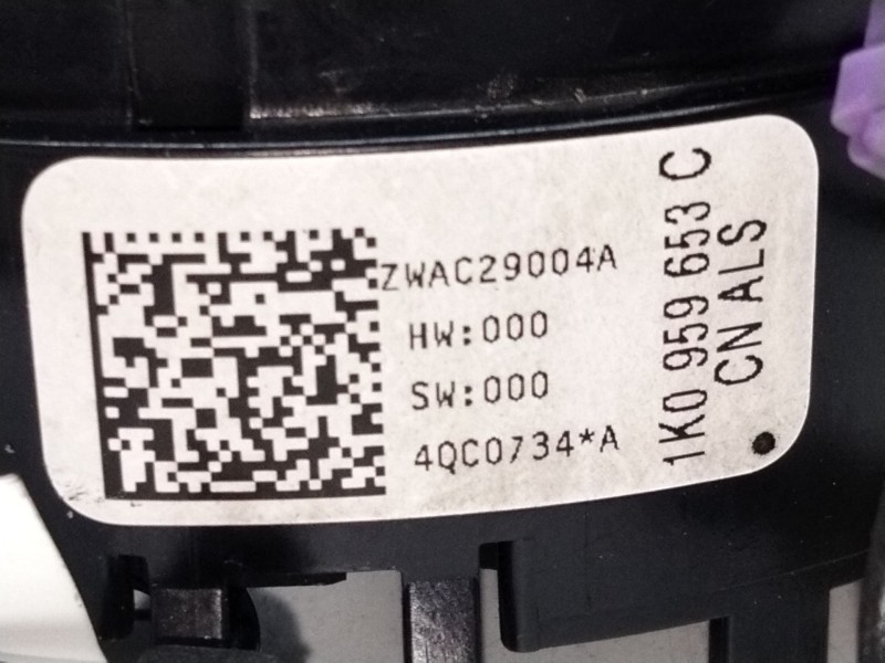 Recambio de anillo airbag para volkswagen golf v (1k1) 2.0 tdi 16v referencia OEM IAM 1K0959653C  