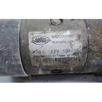 Recambio de motor arranque para land rover range rover sport v6 td hse referencia OEM IAM NAD500080  