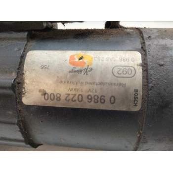 Recambio de motor arranque para renault kangoo profesional referencia OEM IAM 0986022800  