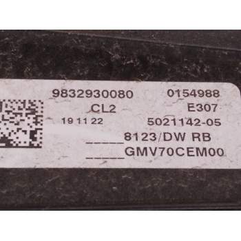 Recambio de electroventilador para opel vivaro c furgoneta (k0) 1.5 referencia OEM IAM 9832930080  