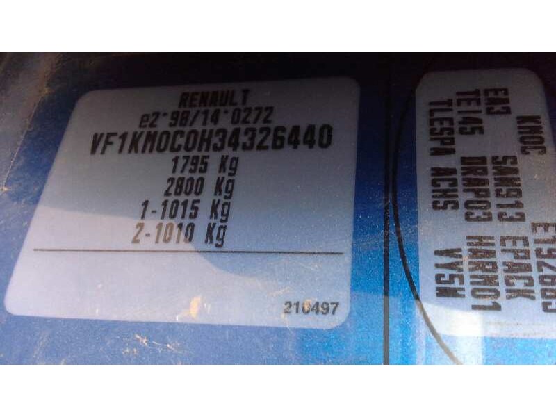 renault megane ii familiar del año 2005