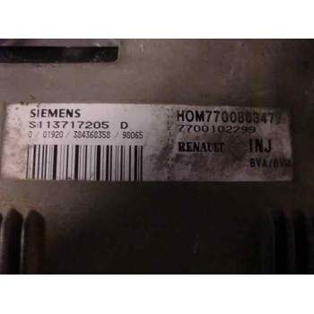 Recambio de centralita motor uce para renault laguna (b56) 2.0 referencia OEM IAM S113717205D HOM7700863477 7700102299