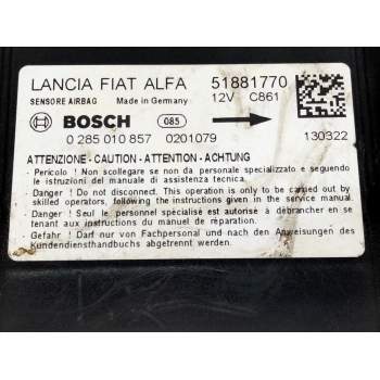 Recambio de centralita airbag para fiat doblo cargo (263_) 1.6 d multijet referencia OEM IAM 51881770 0285010857 