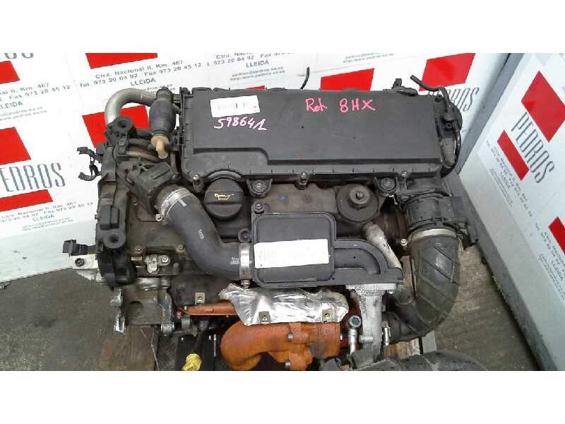 Recambio de motor completo para peugeot 206 berlina 1.4 hdi referencia OEM IAM 8HX  