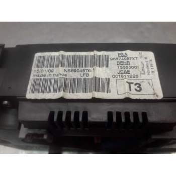 Recambio de mando climatizador para peugeot 206+ básico referencia OEM IAM 96874997XT T5560001 001811226