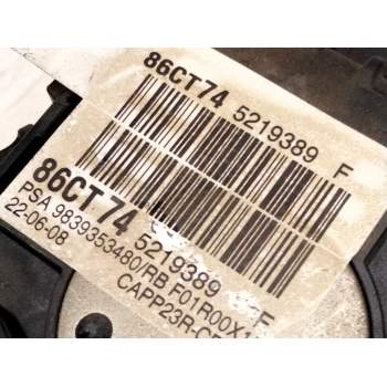 Recambio de pedal acelerador para opel vivaro c furgoneta (k0) 1.5 referencia OEM IAM 9839353480  