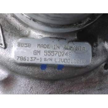 Recambio de turbocompresor para opel insignia berlina cosmo referencia OEM IAM 55570748 7861371 