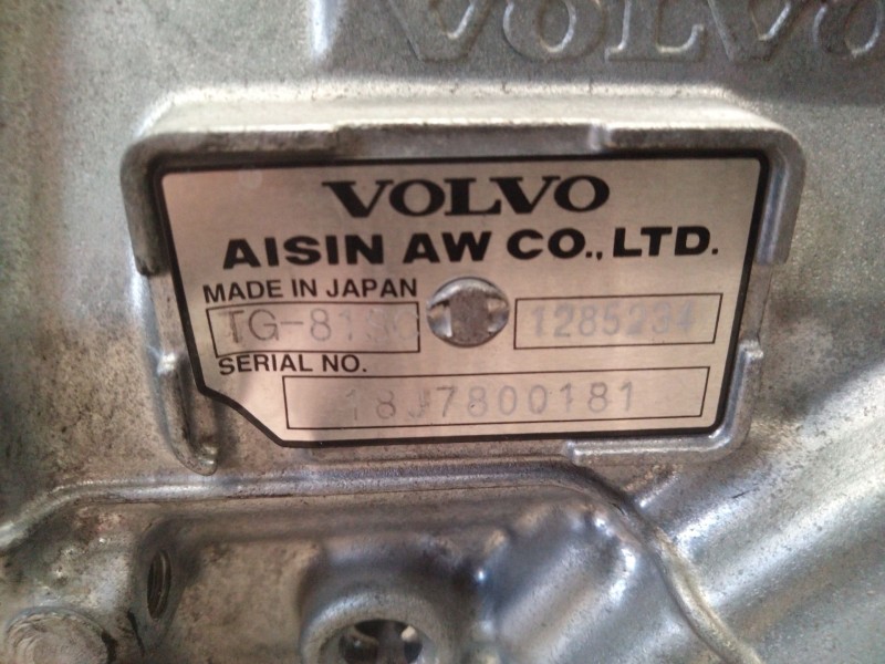 Recambio de caja cambios para volvo xc60 ii (246) d4 referencia OEM IAM TG81SCp1285234  