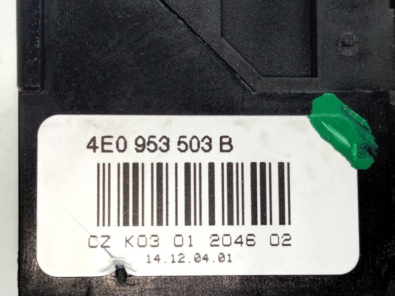 Recambio de mando limpia para audi a4 berlina (8e) 2.0 tdi referencia OEM IAM 4E0953503B  