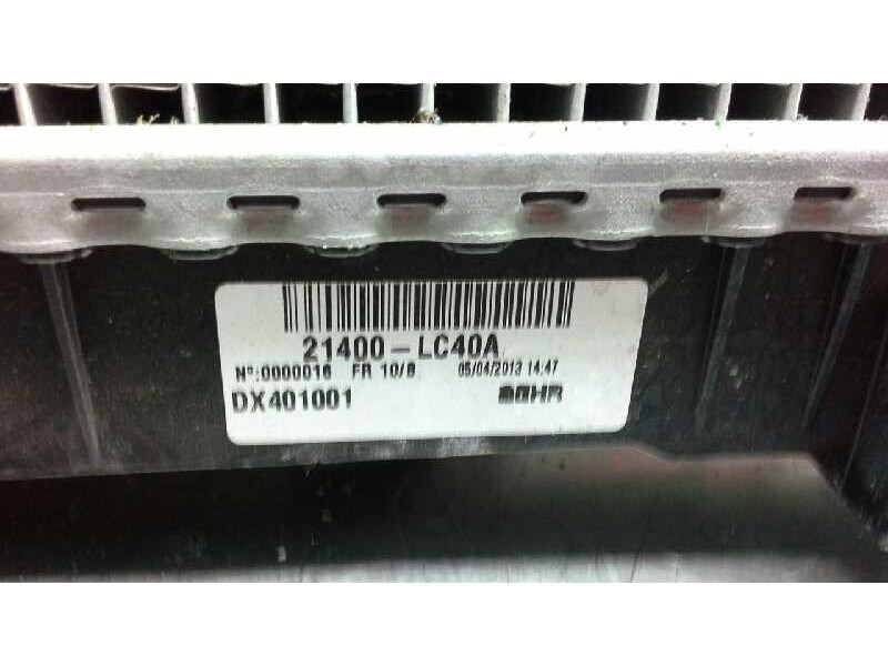Recambio de radiador agua para nissan atleon referencia OEM IAM 21400-LC40A  