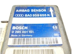 Recambio de centralita airbag para audi a8 (d2) 3.7 referencia OEM IAM 8A0959655K 0285091151  2