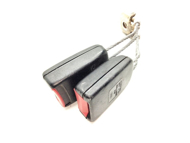 Recambio de enganche cinturon trasero izquierdo para audi a8 (d2) 3.7 referencia OEM IAM 4D0857739G  