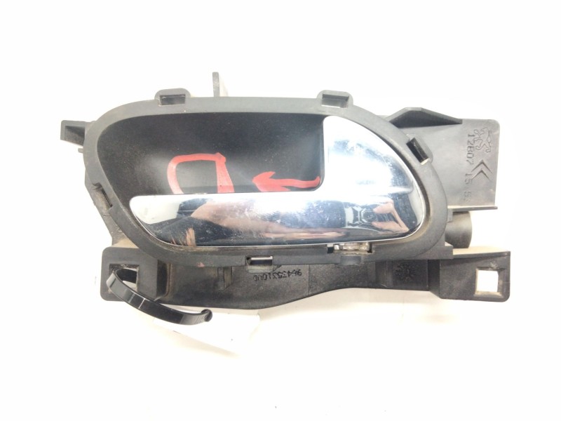 Recambio de maneta interior trasera derecha para citroën c4 berlina 1.6 hdi cat (9hy / dv6ted4) referencia OEM IAM 96435310VD  