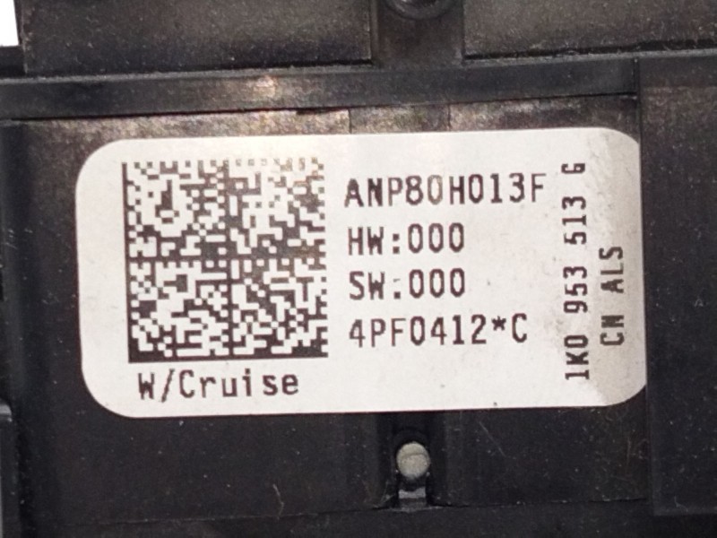 Recambio de anillo airbag para seat leon (1p1) 1.9 tdi referencia OEM IAM 1K0969653C  