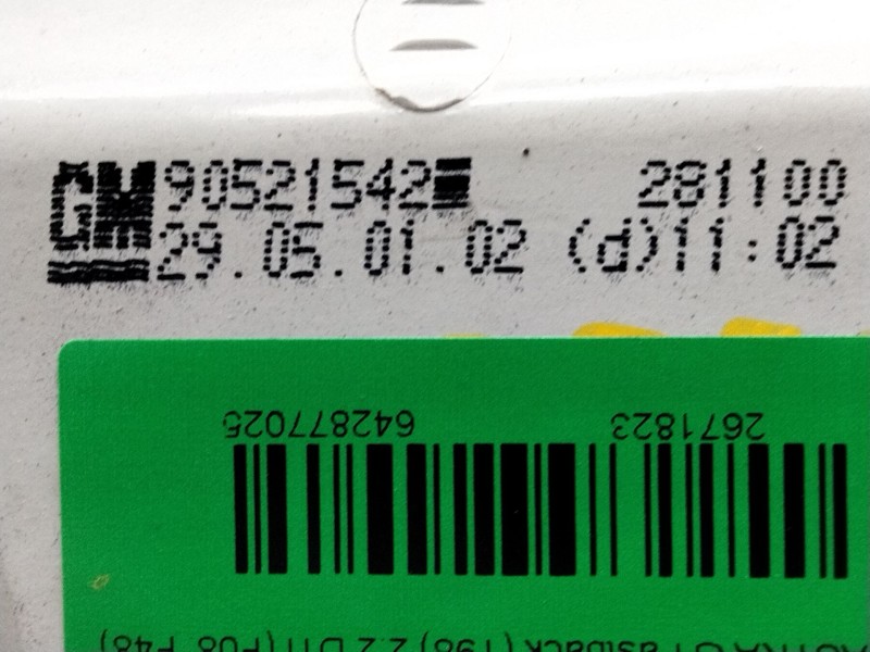 Recambio de piloto trasero izquierdo para opel astra g fastback (t98) 2.2 dti (f08, f48) referencia OEM IAM 90521542  