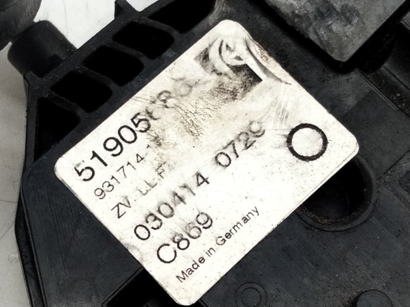 Recambio de cerradura puerta delantera izquierda para fiat punto evo (199_) 1.3 d multijet referencia OEM IAM 51905686  