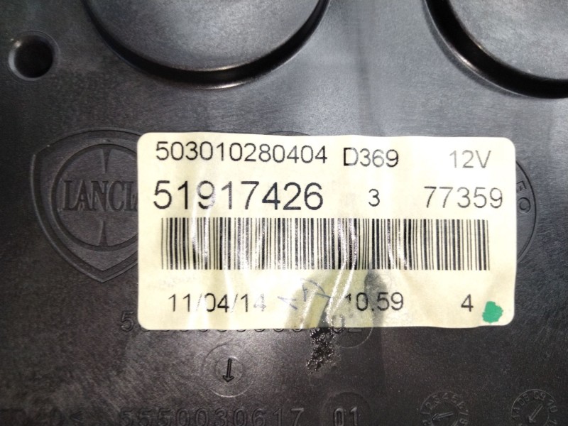 Recambio de cuadro instrumentos para fiat punto evo (199_) 1.3 d multijet referencia OEM IAM 51917426  