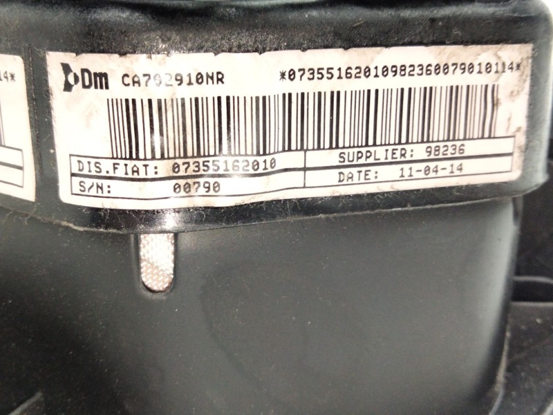 Recambio de airbag delantero izquierdo para fiat punto evo (199_) 1.3 d multijet referencia OEM IAM 07355162010  