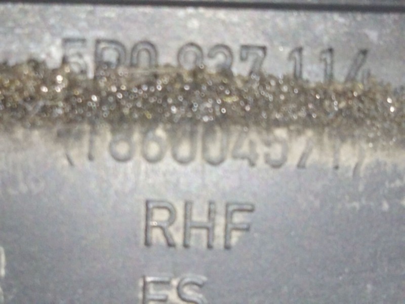 Recambio de maneta exterior delantera derecha para seat altea (5p1) 1.9 tdi referencia OEM IAM 5P0837114  