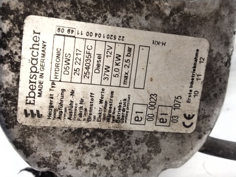 Recambio de calefaccion de estacionamiento para audi a4 b8 avant (8k5) 2.0 tdi referencia OEM IAM   