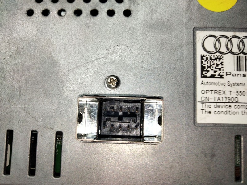 Recambio de pantalla multifuncion para audi a4 b8 avant (8k5) 2.0 tdi referencia OEM IAM 8T0919603A  