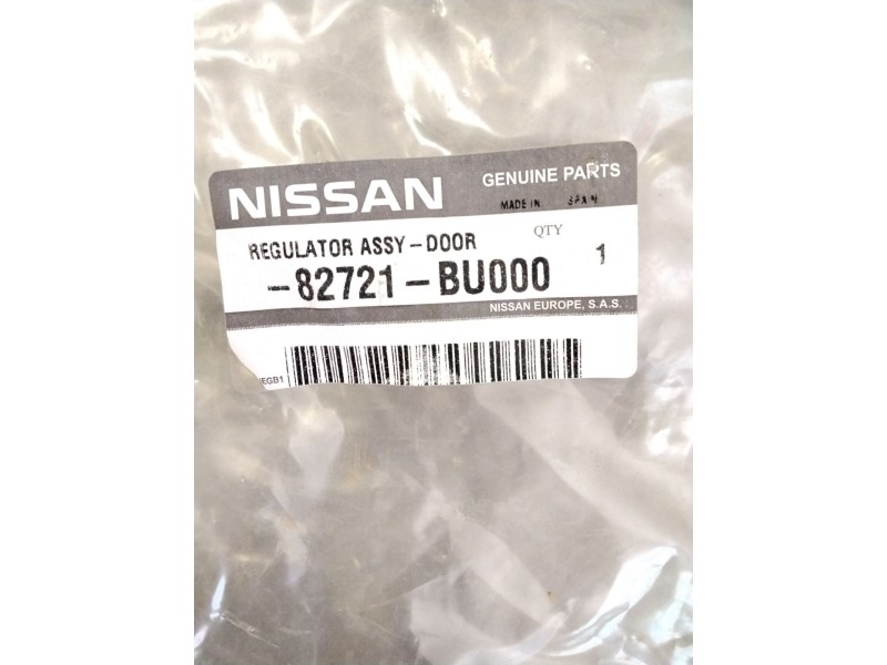 Recambio de elevalunas trasero izquierdo manual para nissan almera tino (v10) 2.2 dci referencia OEM IAM 82721BU000  