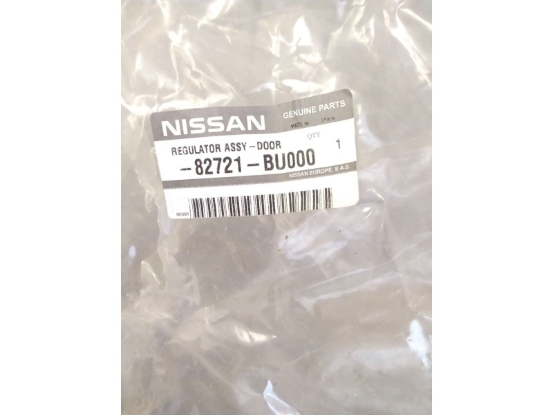 Recambio de elevalunas trasero izquierdo manual para nissan almera tino (v10) 2.2 dci referencia OEM IAM 82721BU000  