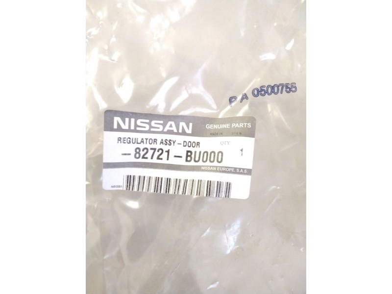 Recambio de elevalunas trasero izquierdo manual para nissan almera tino (v10) 2.2 dci referencia OEM IAM 82721BU000  