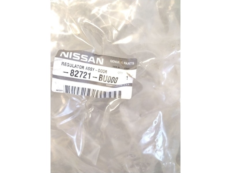 Recambio de elevalunas trasero izquierdo manual para nissan almera tino (v10) 2.2 dci referencia OEM IAM 82721BU000  