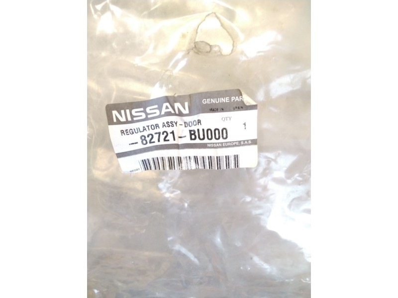 Recambio de elevalunas trasero izquierdo manual para nissan almera tino (v10) 2.2 dci referencia OEM IAM 82721BU000  