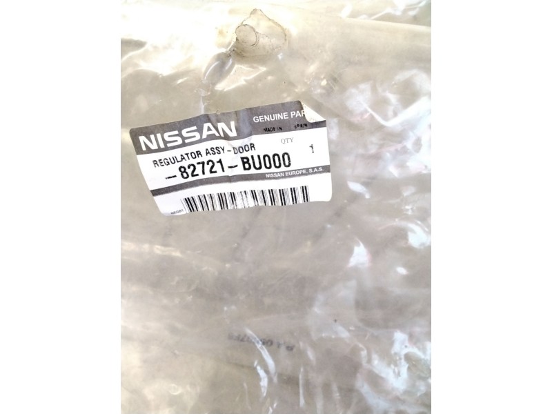 Recambio de elevalunas trasero izquierdo manual para nissan almera tino (v10) 2.2 dci referencia OEM IAM 82721BU000  