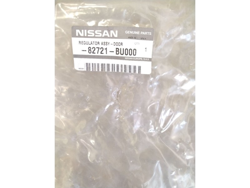 Recambio de mecanismo elevalunas trasero izquierdo para nissan almera tino (v10) 2.2 dci referencia OEM IAM 82721BU000  