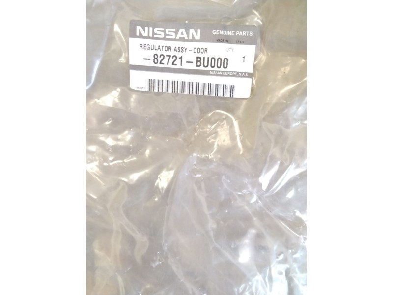 Recambio de mecanismo elevalunas trasero izquierdo para nissan almera tino (v10) 2.2 dci referencia OEM IAM 82721BU000  