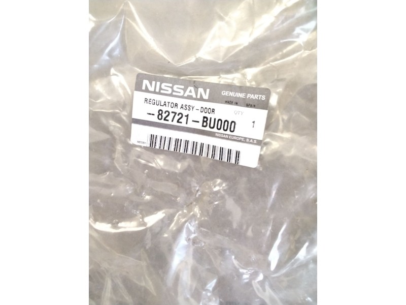 Recambio de mecanismo elevalunas trasero izquierdo para nissan almera tino (v10) 2.2 dci referencia OEM IAM 82721BU000  