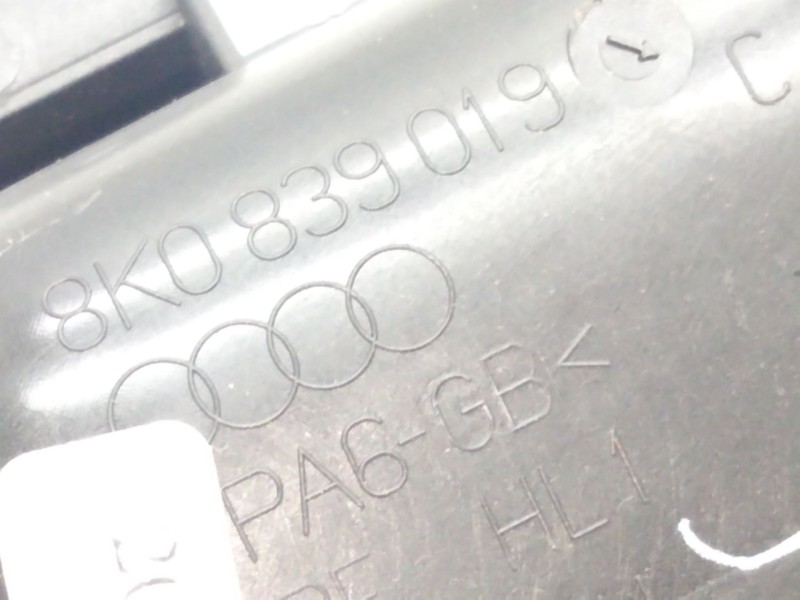 Recambio de maneta interior trasera izquierda para audi a4 b8 avant (8k5) 2.0 tdi referencia OEM IAM 8K0839019  