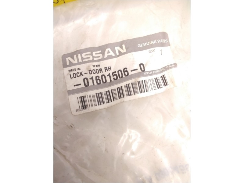 Recambio de cerradura puerta delantera derecha para nissan patrol iii/1 hardtop (k160) 2.8 d referencia OEM IAM 016015060  