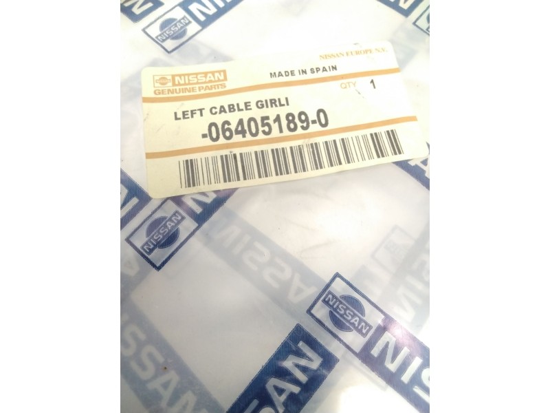 Recambio de sirga freno de mano para nissan vanette autobús (c22) 2.4 i (slc22) referencia OEM IAM 064051890  