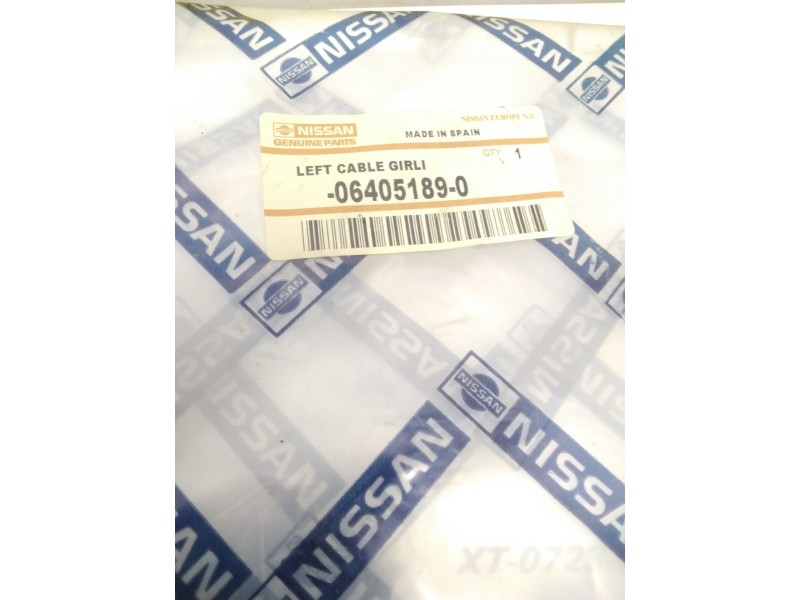 Recambio de sirga freno de mano para nissan vanette autobús (c22) 2.4 i (slc22) referencia OEM IAM 064051890  