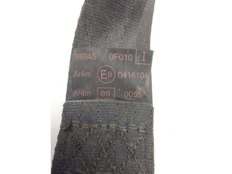 Recambio de cinturon seguridad trasero izquierdo para nissan terrano ii (r20) 2.7 td 4wd referencia OEM IAM 888450F010  0416104