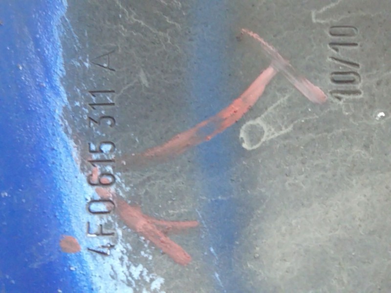 Recambio de mangueta delantera izquierda para audi a6 c6 (4f2) 2.0 tdi referencia OEM IAM R4F0257  